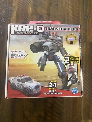 NEW SEALED Kreo 30690 Transformers Prowl Building Set 2 In 1 • $25.76