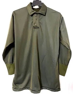 Military Heat Retentive Moisture Resistant Olive Green Sleeping Shirt - Small • $9.99