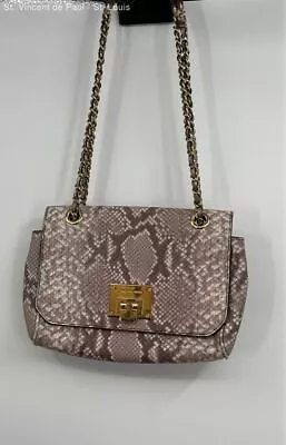 Michael Kors Leather Crossbody Beige/ Snakeskin Purse - Women's - Size S • $9.50