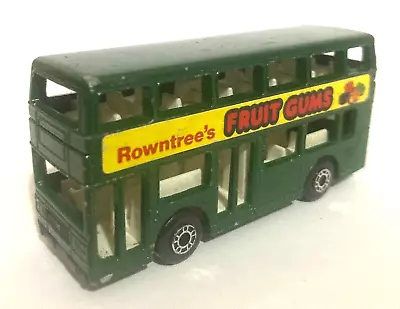 Original Vintage Lesney Matchbox Superfast 17 - London Bus - Promo 'FRUIT GUMS'. • £11.99