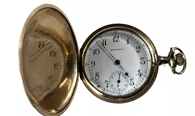 1910 Howard Series 7 Pocket Watch 17 Jewel Model 1908 Size 12s Gold Filled • $350