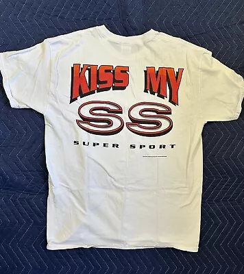 Chevy Kiss My Ss T-shirt 67 68 69 70 71 72 96 97 98 02 10 11 Camaro Impala Nova • $23