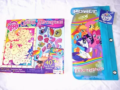 My Little Pony Crystals Masterpiece Stickers~ Pencil Pouch Sticker Art Activity  • $12.67