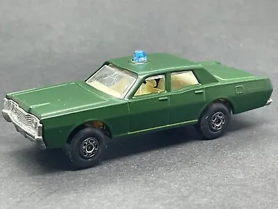 Matchbox Mercury Police Car Military Custom • £9.95