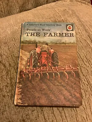 The Farmer Ladybird Book Series 606D 15p Matt Torn Spine Marks. • £2.90