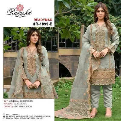Pakistani Designer Salwar Kameez Beautiful Indian Women Party Wear Suit Clothes • $134.88