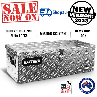 $146.44 • Buy Aluminium Ute Tool Box Storage Truck Trailer Heavy Duty Lock Organiser Toolbox