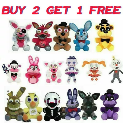 Five Nights At Freddy's FNAF Horror Game Plush Doll Plushie Toys Kids Xmas Gifts • £8.68