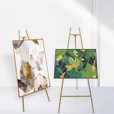 2pcs Portable Floor Easel Stand Drawing Poster Display Sketch Shelf 50*62*104cm • $48