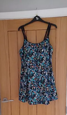 Womens J D Williams Magisculpt Swimsuit Swimming Dress Size 20 • £8.99