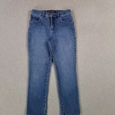 Vintage Gloria Vanderbilt Size 4P Petite Women's Jeans Classic Broken In Denim • $12.79