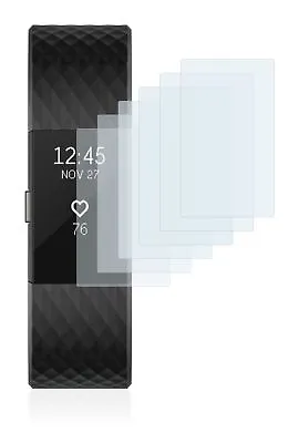 $22.99 • Buy  6x Transparent ULTRA Clear Screen Protector For Fitbit Charge 2