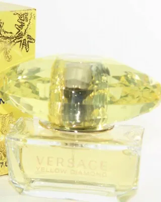 VERSACE YELLOW DIAMOND  1.7/1.6 OZ EDT SPARY FOR WOMEN NEW Same As Picture • $29.98