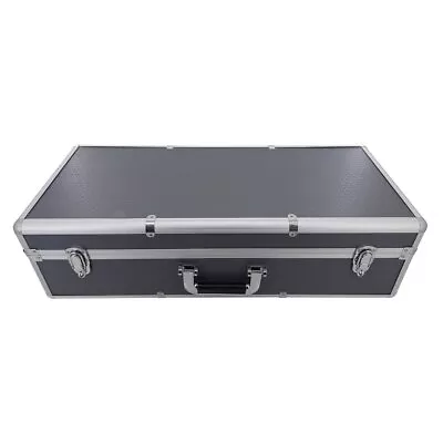 Large Long Grey Flight Case Storage Box Helicopters Telescope Chest RC • £53.89