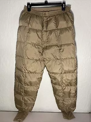 Cabelas Premier Northern Goose Down Puffer Pants Adult Large Reg Hunting • $99.99