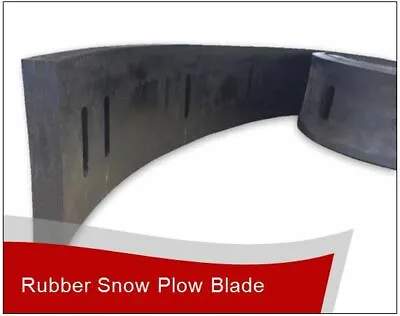 1 X6 X10' (act Length 117 )Linville Snow Pusher Plow Rubber CuttingEdge FREESHIP • $225