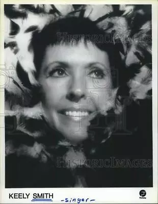 1985 Press Photo Singer Keely Smith - Hcp89130 • $19.99