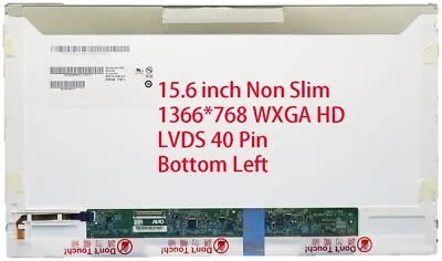 15.6  HD Screen For Acer Aspire 5750 P5WE0 5750-6493 5750-6866 B156XW02 V.2 V.6 • $24.21