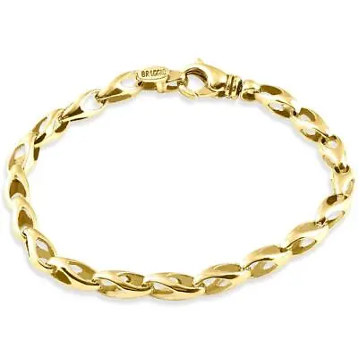 Men's 14k Gold (19gram) Or Platinum (31gram) 5.5mm Link Bracelet 8.25  • $2015