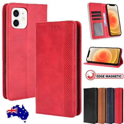 For IPhone 15 14 13 12 Mini 11 Pro Max XR XS 876+ Leather Wallet Case Flip Cover • $13.49