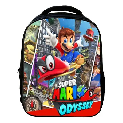 £13.69 • Buy Anime Super Mario Boys Nursery Backpack Girls Cartoon School Bag Shoulders Bag