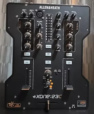 Allen & Heath XONE23C DJ Mixer And Internal Soundcard - Black • £350