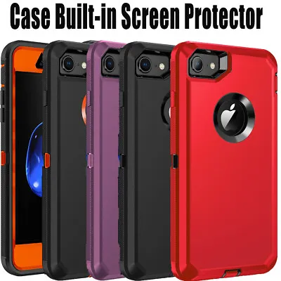 $11.99 • Buy Heavy Duty Case For IPhone 7 8 Plus Shockproof Full Body Tough Protective Cover