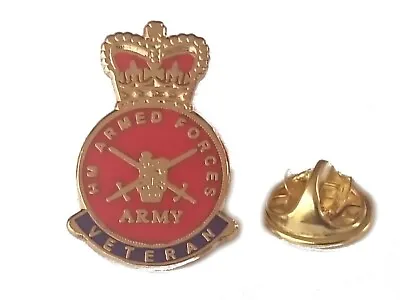 Army Veteran Lapel Pin Badge Armed Forces • £3.95