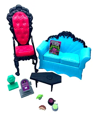 Monster High Coffin Bean Coffee House Playset  Mattel Incomplete • $29.99