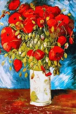 VAN GOGH - POPPIES ART POSTER - 24x36 PRINT 36308 • $12.50