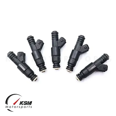 5 650cc Fit Bosch Fuel Injectors For VOLVO 850 2.5 TURBO S60 60lb 62lb EV1 E85  • $189