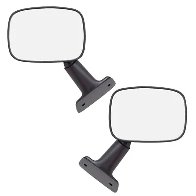 New Pair Set Manual Side Mirror Textured For 84-86 Toyota Pickup Truck 4Runner • $25.80