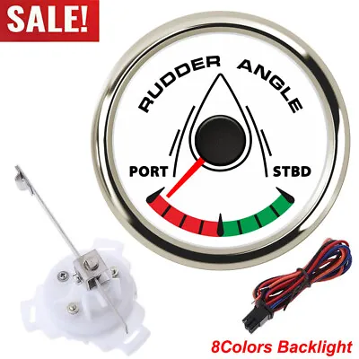 52mm Marine Boat Rudder Angle Indicator Gauge Meter 0-190ohms With Mating Sensor • $33.20
