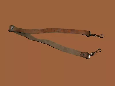 Genuine French Military Mat Brown Leather Rifle Sling Army Mas Rifle 49 & 49/54  • $49.95