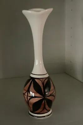 Vintage Hawaiian Pottery Maui Bud Vase Tiki Mid Century Modern Pohaku Kiln 8 3/4 • $16.99