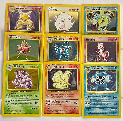 Pokemon TCG Vintage WOTC Base Set Unlimited - Choose Your Card! - NM/LP • $4.99