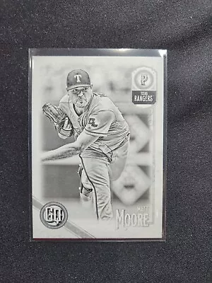 2018 Topps GQ Baseball Matt Moore Black & White /50 #243 • $2.29