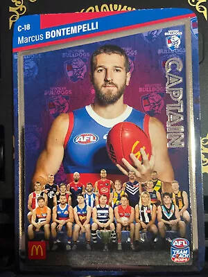 MORE STOCK ADDED - AFL 2024 Maccas AFL & AFLW Captain's Cards - Choose From List • $2