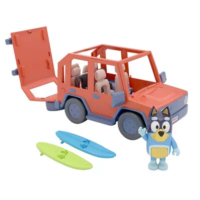 Bluey Series 2 Heeler 4WD Family Vehicle Playset W/ Dad Bandit Kids/Toddler 3y+ • $45