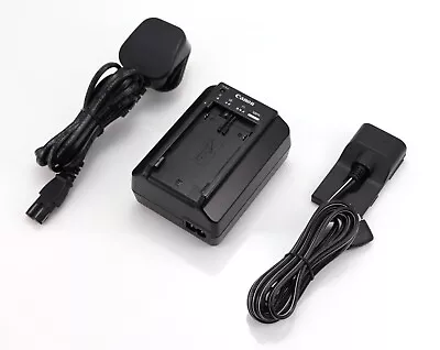 Original Genuine Canon Ca-920 Battery Charger & Dc-920 Mains Dc Coupler Adapter • £49.99