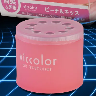 Viccolor Japan Air Freshener Can Peach&Kiss Cars Cigarette Smell/Odor Remover • $9.99