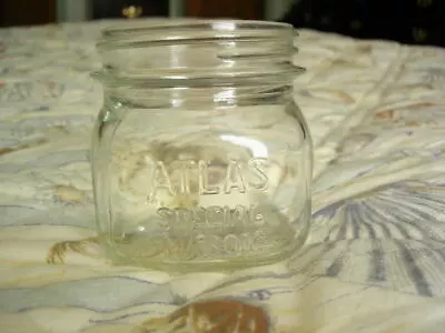 Vintage Atlas Special Mason Canning Jar ~ Pint Wide Mouth • $8.99