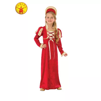 Rubie's Children's Medieval Princess Queen Costume 2 X Sizes **FREE DELIVERY** • $45.95