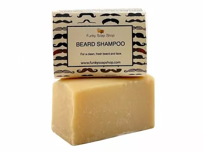 1 Piece Beard And Body Shampoo Bar 100% Natural Handmade 120g • £6.65