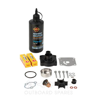 Yamaha Annual Service Kit With Oils For 30hp 2 Stroke 2 Cylinder Outboard • $122.92