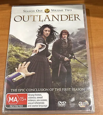 $6.25 • Buy Outlander : Season 1 : Part 2 (2014 : 3-Disc DVD Set) VGC Region 4