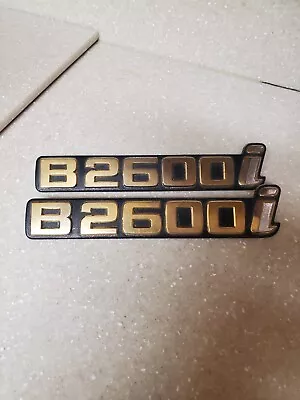 Mazda B 2600i 4x4 And 2wd Fender Badges Emblem Used Nice Fender Badges 4x4 &2wd • $74.99