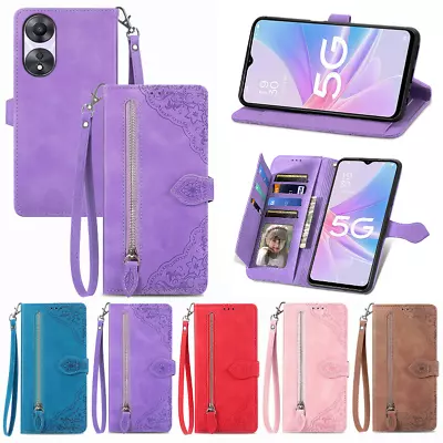 For OPPO A17 A53 A96 A16 A58 A78 A79 Card Wallet Case Magnet Flip Leather Cover • $14.99