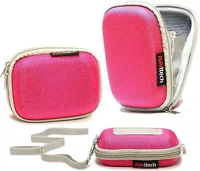 Navitech Pink Case For Canon IXUS 185 Digital Camera • $30.18