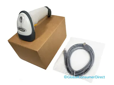 Symbol Motorola LS2208 1D Laser Barcode POS Scanner LS2208-SR20001 +NEW USB!  • $19.98